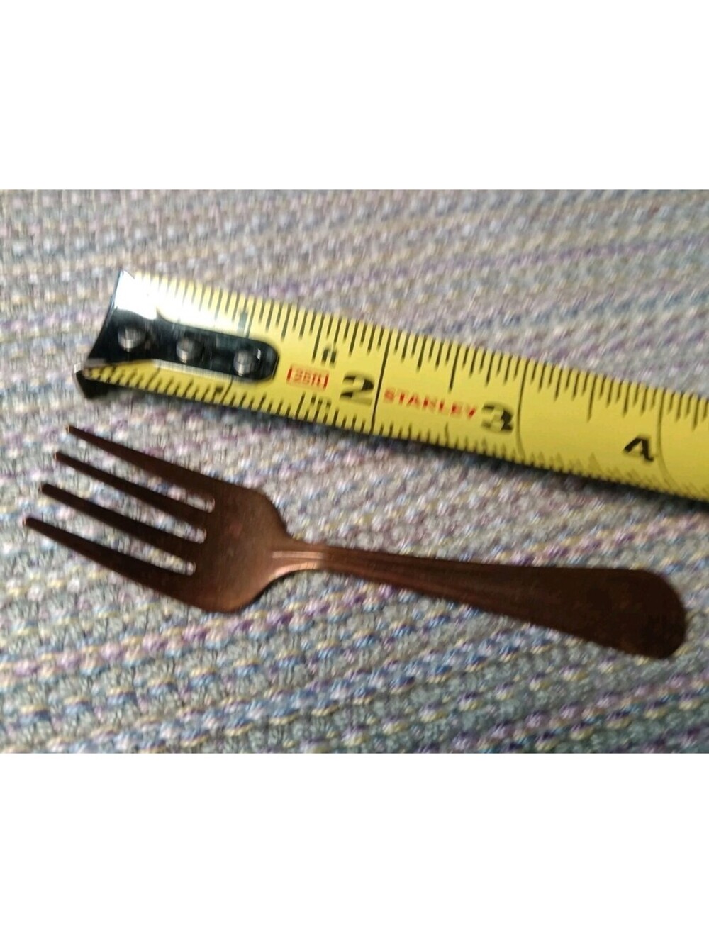 Vintage Gotham Gold Flatware 4" Appetizer Cocktail Fork Replacement copper